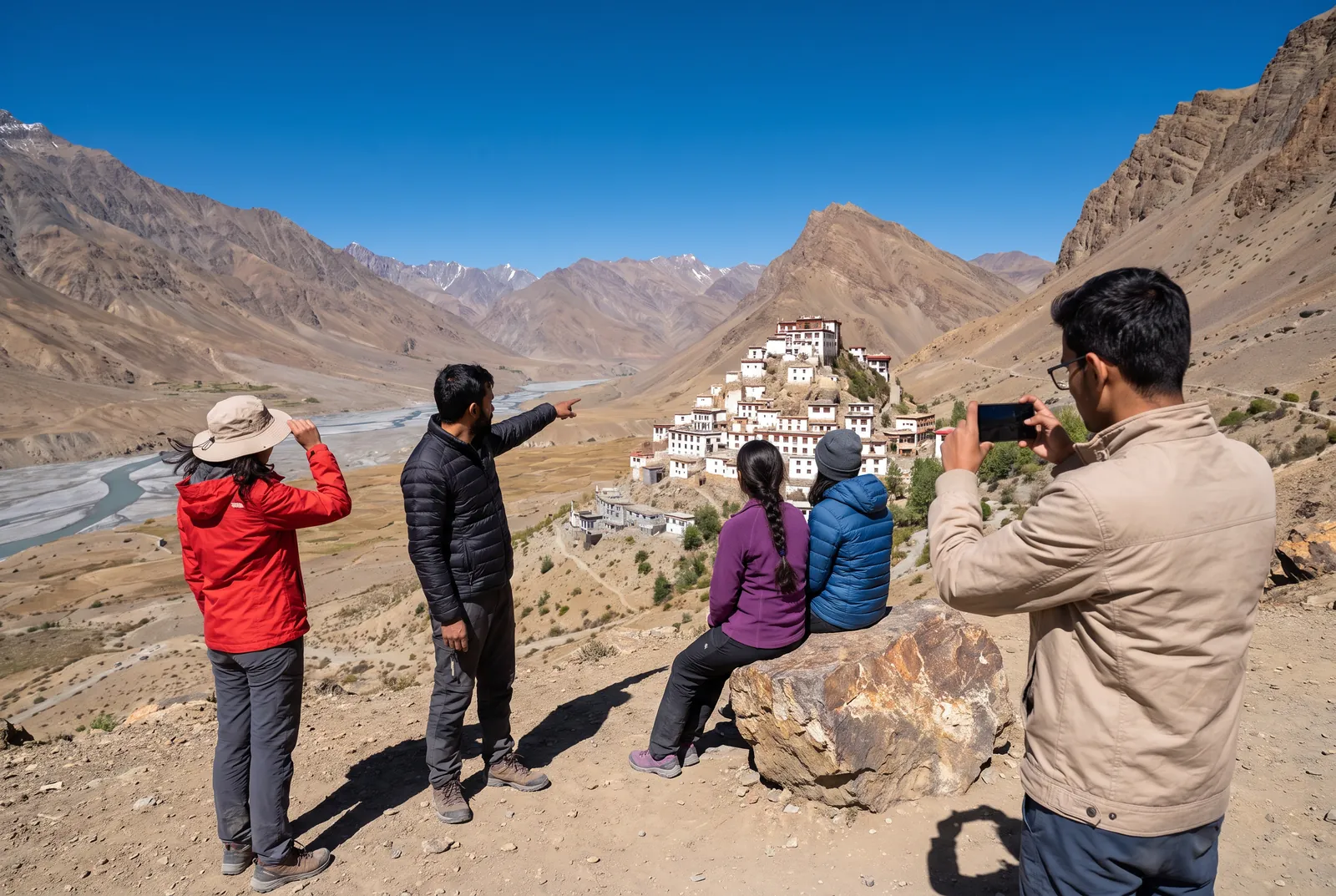 Spiti Valley, The cold desert loop