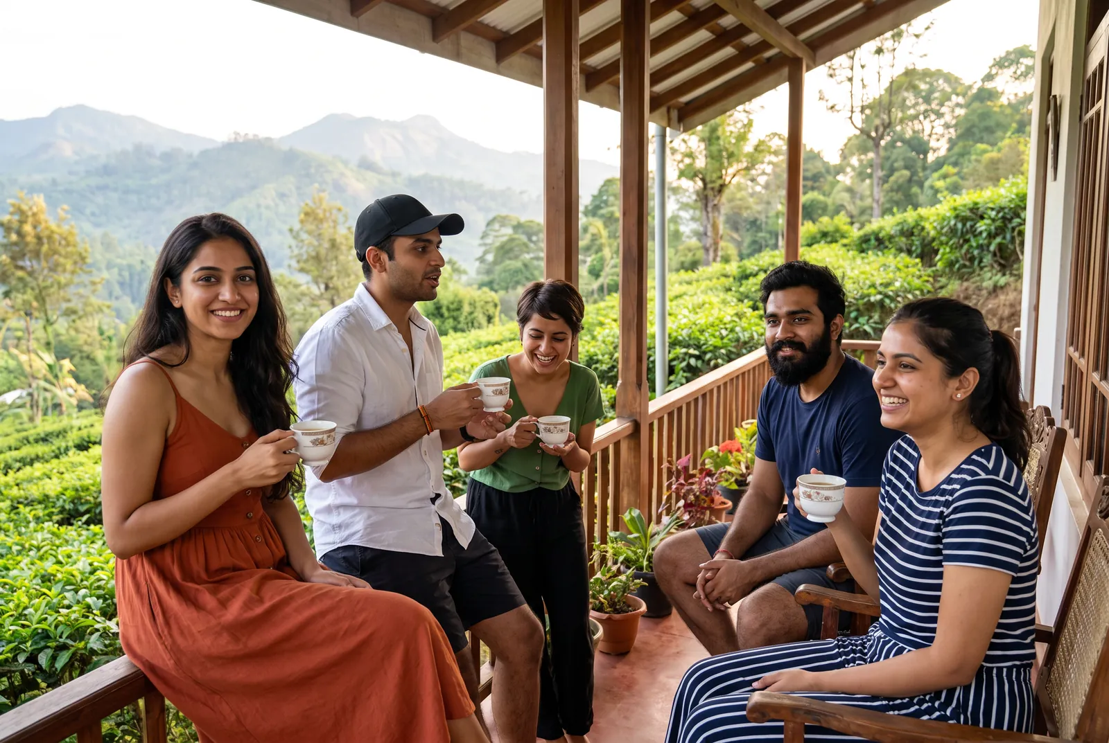 Sri Lanka: Tea on the veranda